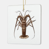 カリブのな伊勢エビ セラミックオーナメント (左)