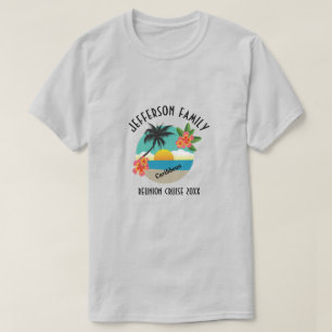 カリブのな家族会の巡航 Tシャツ