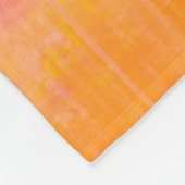 カリブのな空 フリースブランケット (角)