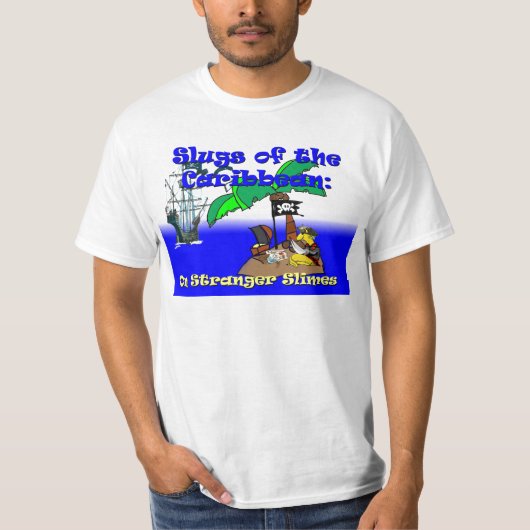 カリブのなTシャツのCMPE118冬2012のスラグ Tシャツ (正面)