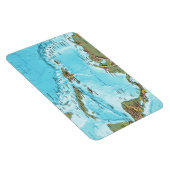 カリブのの(地図) マグネット (右側)