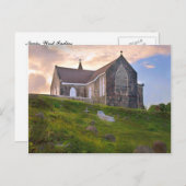 カリブのアイランドネイビスセントジェームス教会 ポストカード (正面/裏面)