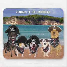 カリブのイヌ科動物 マウスパッド