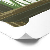 カリブのカヌア諸島パラダイスポスター。 ポスター (角)