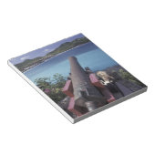 カリブのセント・バルツ、コンノン湾を目指して ノートパッド (アングル)