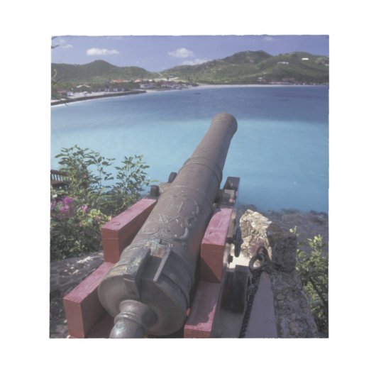 カリブのセント・バルツ、コンノン湾を目指して ノートパッド (正面)