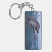 カリブのバンドウイルカのハンドウイルカ属5 キーホルダー (正面左)