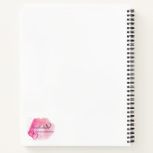 カリブのビーチ ノートブック (裏面)