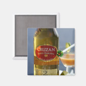 カリブのヴァージン諸島。クルーザンエステートダーク マグネット (正面/裏面)