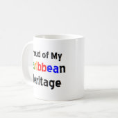 カリブの伝統マグカップ コーヒーマグカップ (正面左)