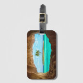 カリブの楽園 ラゲッジタグ (正面縦)