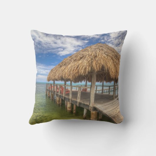 カリブの波止場 クッション (裏面)