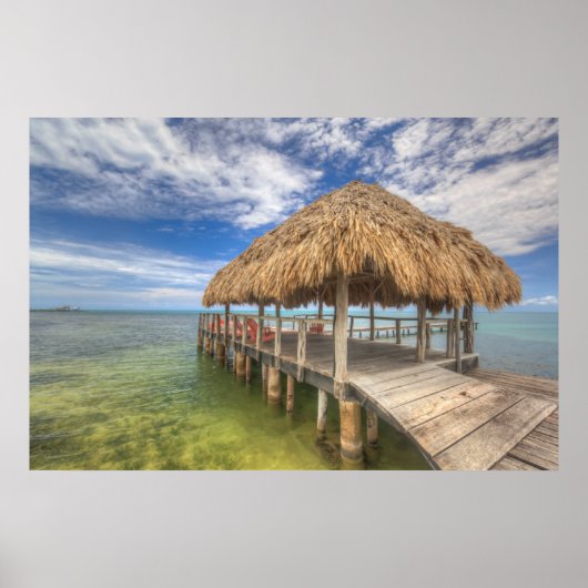 カリブの波止場 ポスター (正面)