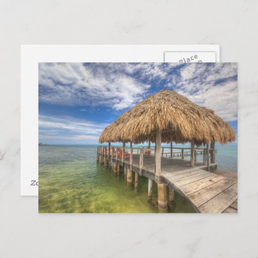 カリブの波止場 ポストカード (正面/裏面)