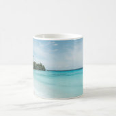カリブの海ビーチブリス#5 #tropical #wall コーヒーマグカップ (中央)