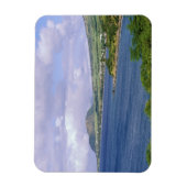 カリブの聖キッツ、バラ。コースト。 マグネット (縦)