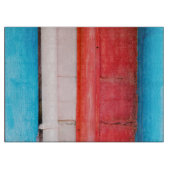 カリブの色 – 抽象芸術 カッティングボード (正面)