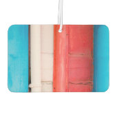 カリブの色 – 抽象芸術 カーエアーフレッシュナー (裏面)