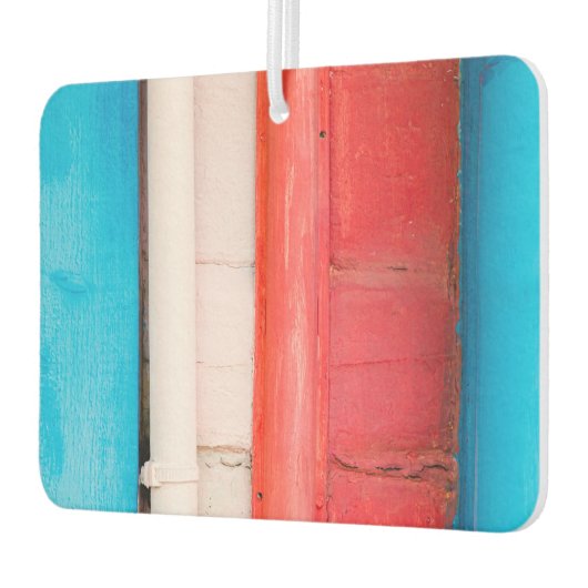 カリブの色 – 抽象芸術 カーエアーフレッシュナー (左)