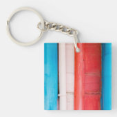 カリブの色 – 抽象芸術 キーホルダー (正面)