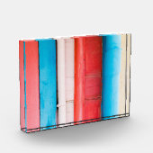 カリブの色 – 抽象芸術 フォトブロック (左)