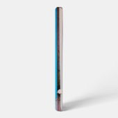 カリブの色 – 抽象芸術 SAMSUNG GALAXYケース (左側面)