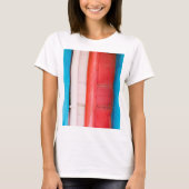 カリブの色 – 抽象芸術 Tシャツ (正面)