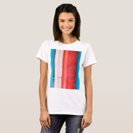 カリブの色 – 抽象芸術 Tシャツ