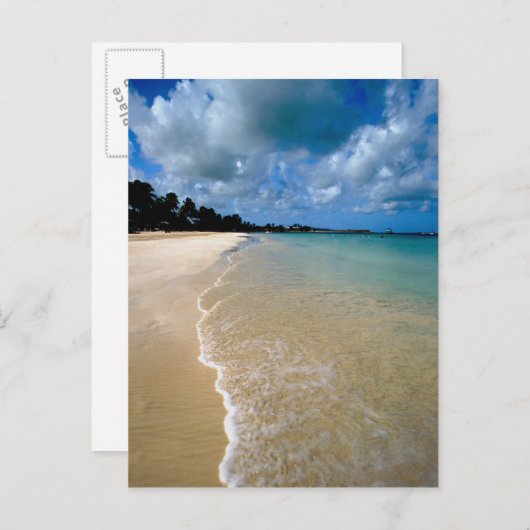 カリブの風下諸島、アンティグア、ディケンソン ポストカード (正面/裏面)