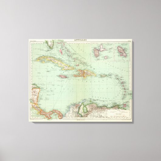 カリブの キャンバスプリント (正面)