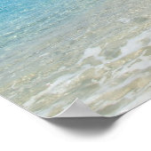 カリブの – セブンマイルビーチ – ケイマン諸島 ポスター (角)