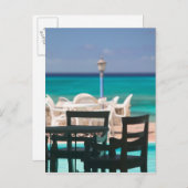 カリブの、タークス&カイコス、グランドターク島。 ポストカード (正面/裏面)