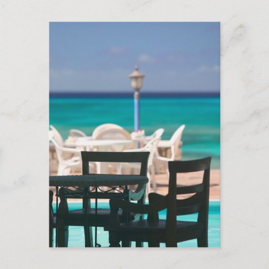 カリブの、タークス&カイコス、グランドターク島。 ポストカード (正面)