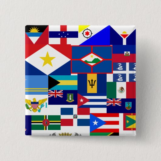 カリブの 缶バッジ (正面)