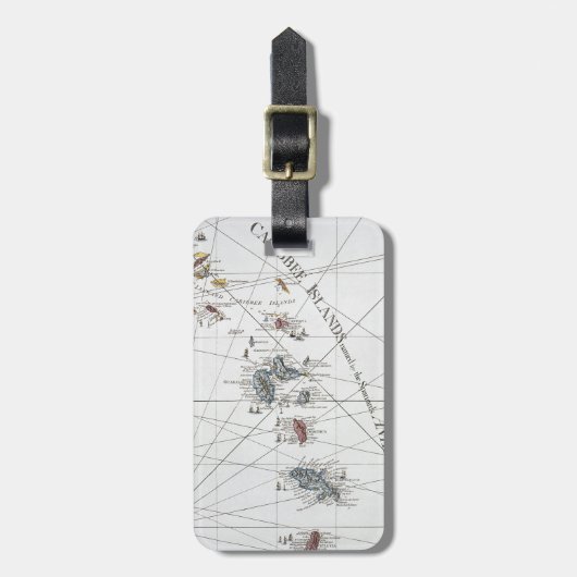 カリブの:MAP, 1775#MAP# ラゲッジタグ (正面縦)