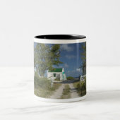 カリブの, TURKS & CAICOS, Grand Turk Island, 3 ツートーンマグカップ (中央)