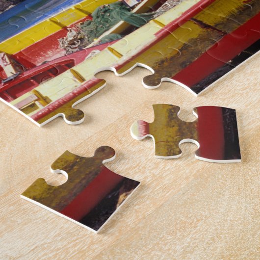 カリブのBWI、セントルシア、帆船、ソフリエール。 ジグソーパズル (側面)