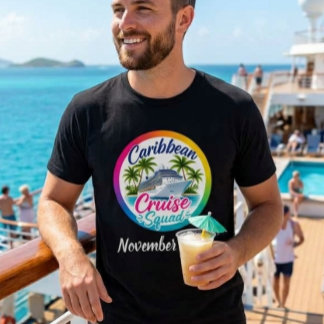 カリブクルーズチーム出航記念グッズ Tシャツ