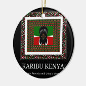カリブケニアハクナマタタ セラミックオーナメント (左)