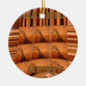 カリブジラフェハクナマタタチッモダンクアートコール セラミックオーナメント (正面)