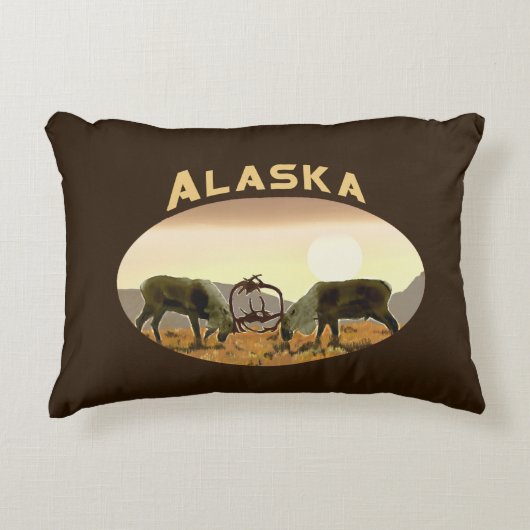 カリブデュエル – アラスカ アクセントクッション (正面)