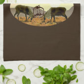 カリブデュエル – アラスカ キッチンタオル (折り畳み)