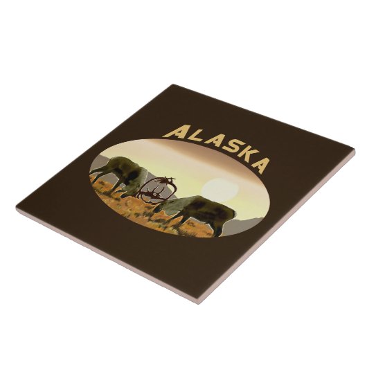 カリブデュエル – アラスカ タイル (側面)