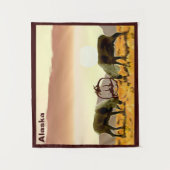 カリブデュエル – アラスカ タペストリー (正面)