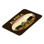 カリブデュエル – アラスカ マグネット (左側)