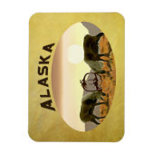 カリブデュエル – アラスカ マグネット (縦)