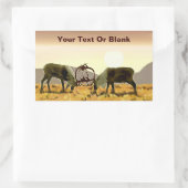 カリブデュエル 長方形シール (バッグ)