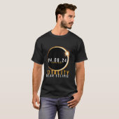 カリブメイントータル太陽のエクリプス合計4月0日 Tシャツ (正面フル)