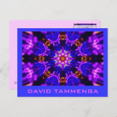 カリブルーピンクDAVID TAMMENGA ポストカード (正面/裏面)