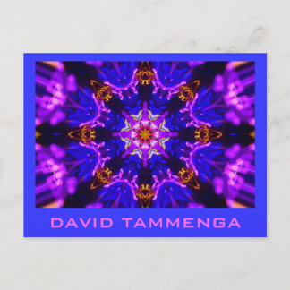 カリブルーピンクDAVID TAMMENGA ポストカード